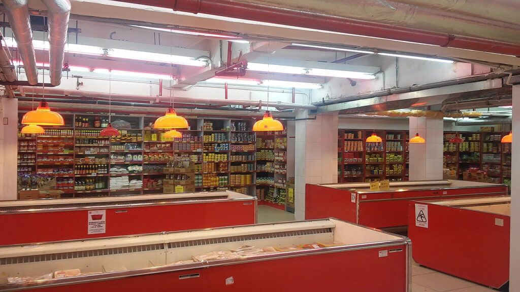 Équipements de supermarché